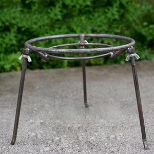 Campfire Tripod,Camping Pans Open Fire Tripod Campfire Camping Backyards Patios Pot Stand Camping Tripod for Cooking