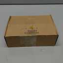 MEEDEE Christmas Ribbon Set - Wired Burlap 2.5 Inch 6 Rolls 36 Yards Red Glitter for Tree Garland, Wreaths, Tree Topper, Bow Making