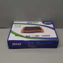 Blu-Ray Player, 1080p Full HD Dolby Surround Sound A 1 Blu-Ray All Region DVD Player, HDMI/USB/AV Connection Blue Ray Disc Player for TV/RV/Home Theater/Car (Mid-Century Modern Design)