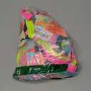 popvil Women's One Piece 2025 Tummy Control Swimsuits Neon Color Block Swimwear Deep V Neck Slimming Bathing Suit (Medium, Blue Floral)