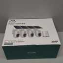 SOLIOM- 5MP Security Cameras Wireless Outdoor, No Subscription & Solar Powered,4-Cam Pack Cameras for Home Security with 360 Auto Motion Tracking, 3K Color Night Vision,5G & 2.4G Router Compatible