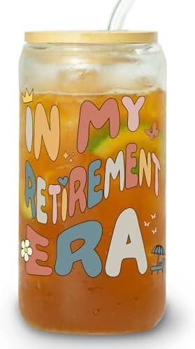 Funny Retirement Gift - Happy Retirement Iced Coffee Cup - Perfect for Coworkers, Teachers, Moms & Bosses - Farewell & Leaving Gift - Not My Problem Anymore