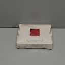 8 Inch Mini Christmas Stockings, Small Xmas Stockings with Monogram Initial, Classic Red White Xmas Decor for Mini Christmas Tree, Fireplace, Holiday Decor, Party Favors, Gift Stocking (R)