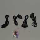 4 Pack Magic Band Charger Compatible with Disney-Magic Band Plus, 3.3ft Replacement Charger Only Compatible with Disney-MagicBand+, Black