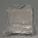 2 x 2 Pack Linen Bread Bag for Homemade Bread Container - Plastic Lined, 19.7 x 13.7 Inch Unbleached & Reusable Bread Storage for Bakery Baguette Picnic Wedding Wrapping Camping