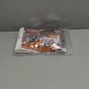 Thanksgiving Decorations Backdrop, 2 Pack Orange Maple Leaves Pattern 3.3 x 6.6 Ft Foil Fringe Curtains Streamers for Thanksgiving Friendsgiving Fall Autumn Harvest Photo Booth Props Home Party Decor