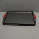 Premium Nonstick Baking Sheet Pans  Set of 3, Heavy-Gauge Carbon Steel, Warp, Dent, and Rust-Resistant  Gourmet Rimmed Half Cookie Sheet Trays, Non-Toxic for Exceptional Baking Performance