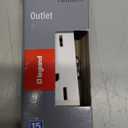 Legrand Radiant 885TRWCC21 15 Amp Decorator Duplex Outlet, White, 1 Count