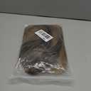 Long Ombre Brown Blonde Wig for White Black Women, Synthetic Straight Highlight Dirty Blond Wig with Dark Roots, Golden Hispanic Ladies Realistic Natural Looking Hair Replacement Wigs