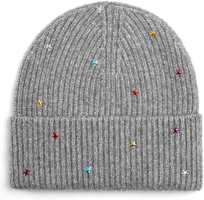 FGZ Women's Wool Blend Beanie Winter Knit Hat - Soft, Warm, Stretchable Seamless Skull Cap for Cold Weather