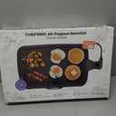 Chefman Electric Griddle with Removable Temperature Control, Immersible Flat Top Grill, Burger, Eggs, Pancake Griddle, Nonstick Easy Clean Cooking Surface, Slide Out Drip Tray, 10 x 16 Inch