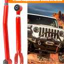 Adjustable Front Upper & Lower Control Arms for 2007-2018 Jeep Wrangler JK 0-4.5 Lift Geometry Correction, Heavy-Duty Suspension Upgrade