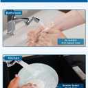 360 Rotating U Shaped Faucet Extender, Universal Sink Faucet 1440 Rotatable Faucet Extender, Adjustable Robotic Arm 2 Spray Modes for Kitchen & Bathroom (1)