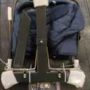 Baby Delight Alpine Deluxe Portable Bouncer | Infant | 0  6 months | Charcoal Tweed