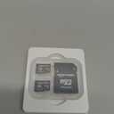 Basics microSDXC Memory Card with Full Size Adapter, A2, U3, Read Speed up to 100 MB/s, 64GB, Black (2pack)