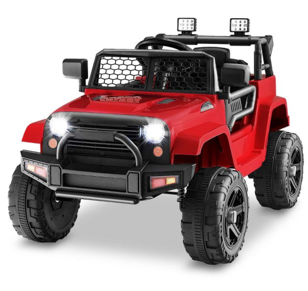 12V Kids Ride On Truck Car Electric Vehicle Remote w/ Music & Light