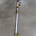 Buyplus 16FT(24FT Reach) Telescopic Gutter Cleaning Tools from The Ground, Rain Gutter Cleaners Tool with 360Rotatable Metal Nozzle, Extension Pole, Hose Attachment, Watering Wand for Garden Hose
