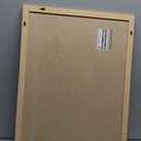 17 x 23 in. Cork Bulletin Board, Natural Maple Wood-Style Frame