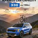 Wonderdriver 330lbs Lockable Roof Rack Cross Bars Compatible with KIA Sorento & Sorento Hybrid 2021-2026 with Flush Side Rails, Heavy Duty Aluminum Roof Rails Crossbars Rooftop Cargo Carrier Luggage