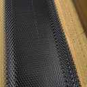201 Ft Lock-in Gutter Guard Mesh, 6 Inch Leaf Filter Gutter Covers