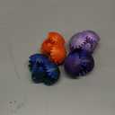 3D Printed Gear Ball Gear Sphere Fidget Toy, 4 Pcs Steampunk Whirling Wonder Fidget Gear Ball Stress Anxiety Relaxing Fidgets Toys for Office and Home Christmas Stocking Stuffers Party Favors Gift