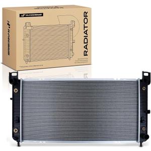 A-Premium 34" Engine Coolant Radiator with Transmission & Engine Oil Cooler