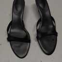 Mostrin Black Kitten Heels for Women Pointed Toe Vintage Mules Heels Sexy Slip on Stiletto Backless Sandals for Party Wedding Daily Size 8