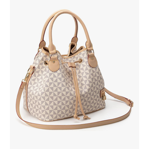 Bucket Purse for Women With Chic West Hobo Style, Drawstring Shoulder Handbag, Tote Featuring Pockets Design