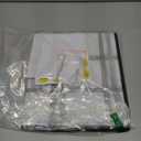 36 Clear Pockets Classroom Pocket Chart for Cell Phones, Pocket Chart for Calculator Phone Holder with 36 Number Stickers and Hooks (White)