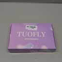 Disco Wig 5Pcs Set (Wig+ Glasses+ Necklace+ Mustache+ Wig Cap) 70'S Costumes Wig Afro Wig Men Short Curly Natural Fluffy Synthetic hair Wig for Halloween Disco Party (Blonde Mixed Brown)