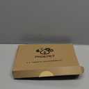 PHOEPET No Pull Dog Harness Medium Reflective Front Clip Vest with Handle,Adjustable 2 Metal Rings 3 Buckles,[Easy to Put on & Take Off](M, Black)