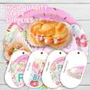 96 Pcs Sweet Sassy and 5 Birthday Decorations Donut 5th Birthday Party Decorations for Girls Colorful Donut Plates and Napkins 5 Years Old Disposable Party Supplies Serves 24