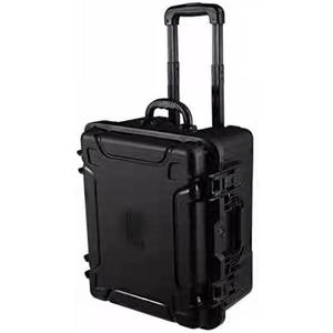 20" L x 14" W x 8" H Large Hard Case with Foam, Portable Rolling Hard Case with Wheels, Waterproof Shockproof Dustproof, Suitable for Cameras, Lenses, Camcorder, Instrument, Telescopes