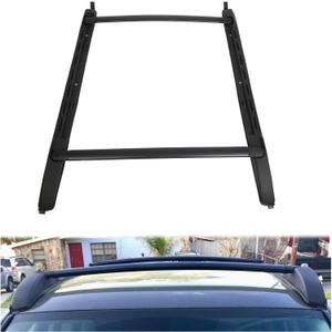 KUAFU Roof Rack Side Rails & Crossbars Compatible with 2005-2023 Toyota Tacoma Double Cab Replacement for PT278-35170 Heavy Duty Aluminum Rail Cross Bar for Cargo Luggage Carrier Bike Kayak Snowboard