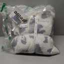 Leopard Throw Blanket for Couch Bed Sofa Ultra Soft Cozy Animal Print Blanket, Lightweight Western Decor Plush Cheetah Throw, Blanket for Women & Teen Girls 60x80 Inches Grey