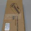 1000W Pure Sine Wave Inverter,12V/24V AutoDetect, 50Hz/60Hz Switchable, LCD Display, Type-C Fast Charging, Silent Design, Overload & Overheat Protection for RV, Home