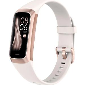 Fitness Tracker with 24/7 Heart Rate Blood Oxygen Sleep Monitor,Activity Tracker with 1.1" AMOLED Touch Color Screen, Multiple Sport Modes Step Counter,IP68 Waterproof for Women Men