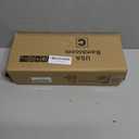 Bamboo Kitchen Drawer Organizer, Stackable Silverware Tray Utensil Organizer Cutlery Holder for Kitchen, Wooden Storage Box for Bathroom, Multi-Use Storage Bins Dividers for Office(12x3x2.5 inch