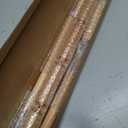 WEBI Coat Rack Wall Mounted,10 Hooks,38" Long Coat Hanger Wall Mount,Peg Rail Hat Hooks for Hanging Caps,Jacket,Clothes,Coats,Natural