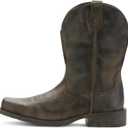 Ariat Rambler Western Boot Mens Leather, Square Toe, Western Boots, Size 10