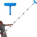 Ceiling Paint Roller No Drip Kit,9FT Extension Pole Included  10 Inch Ceiling Paint Roller with Shield & Adjustable Head | No Drip, Splatter-Free Roller Brush for Painting Ceilings & Walls