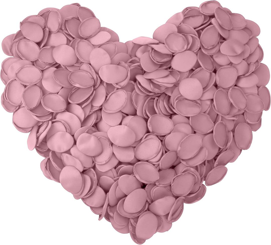 Premium Artificial Silk Rose Petals Flower Scatter Petals for Wedding Aisle Centerpieces Table Confetti Party Favors Home Decoration, Light Lavender 200pcs