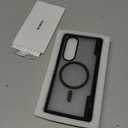 MOBOSI Magnetic for Z Fold 7 Case with Privacy Screen Protector, Samsung Galaxy Z Fold7 Cover[Compatible with Magsafe & Full Body Hinge Protection] Shockproof Phone Cases for zfold 7, Black