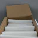 Liliful 100 Pcs Glow LED Cheer Sticks Light up Glow Sticks Wedding Wand for Birthday Wedding Bridal Shower Raves Carnival Concert Glow in the Dark Party Favors Supplies(White)