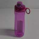 Pogo Plastic Water Bottle with Chug Lid and Carry Handle, Reusable, BPA Free, Dishwasher Safe, Perfect for Travel, School, Outdoors, and Gym | 18oz, 32oz, 40oz, 64oz (Fuchsia)