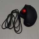 Nulea M501 Wireless Trackball Mouse, Rechargeable Ergonomic, Easy Thumb Control, Precise & Smooth Tracking, 3 Device Connection (Bluetooth or USB Receiver), Compatible for PC, Laptop, Mac, Windows.