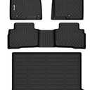 AIPOIL Floor Mats & Cargo Liner Set for 2022 2023 2024 2025 Hyundai Tucson Hybrid All Weather Protection TPE Anti-Slip Car Full Set Custom Car Mats Accessories - Black
