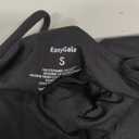 EasyGala Womens Double Lined Built in Bra Bodysuits Tank Tops Sexy Square Neck Camisole Summer Backless Thong Body Suits, Black, Small