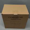 Comgrow 3D Printer Filament Dryer Box, Comgrow 3D Filament Storages, Keeping Filaments Dry During 3D Printing, Compatible with 1.75mm/2.85mm PLA ABS Material, Filament Dehydrator, Spool Holder (Transparent)