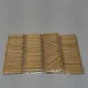HOPELF 2400 Count Bamboo Toothpicks Skewers For Appetizer,Olive,Barbecue,Fruit,Cocktail,Teeth Cleaning,Double-Points Wooden Toothpick. (2.5 inch)
